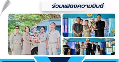 ร่วมแสดงความยินดีกับ นางศศิกาญจน์ ลีสุรพงศ์