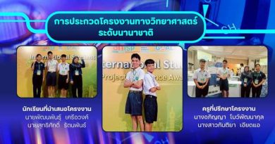 โครงการประกวดความเป็นเลิศโครงงานนักเรียน ระดับนานาชาติ โครงการประกวดความเป็นเลิศโครงงานนักเรียน ระดับนานาชาติ